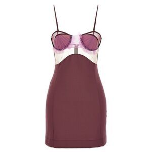 Nensi Dojaka Women's Explosive Flower Bra Dress